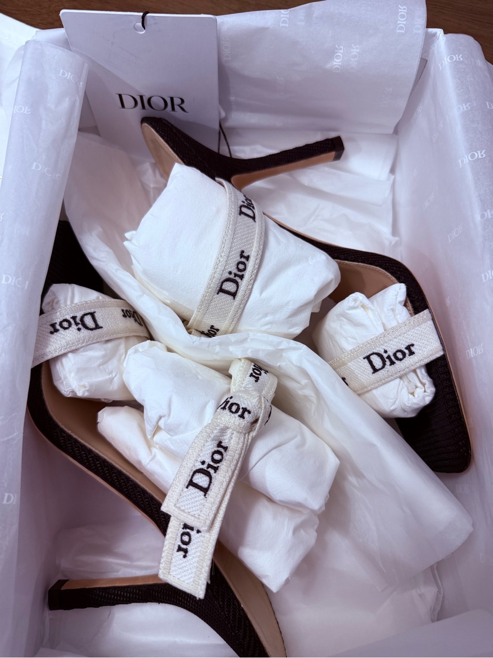 Dior Heeled Sandal with J'Adior Straps - Picture 8 of 15